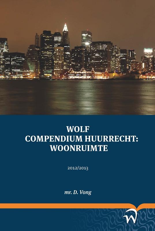 Omslag van Wolf compendium huurrecht: woonruimte