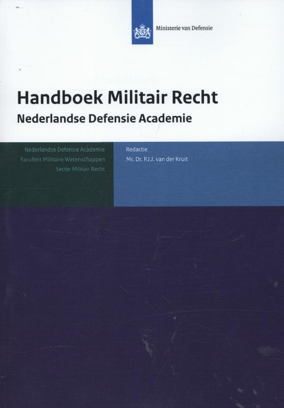 Omslag van Handboek militair recht