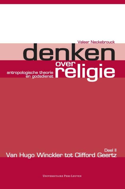 Omslag van Deel 2 Van Hugo Winckler tot Clifford Geertz