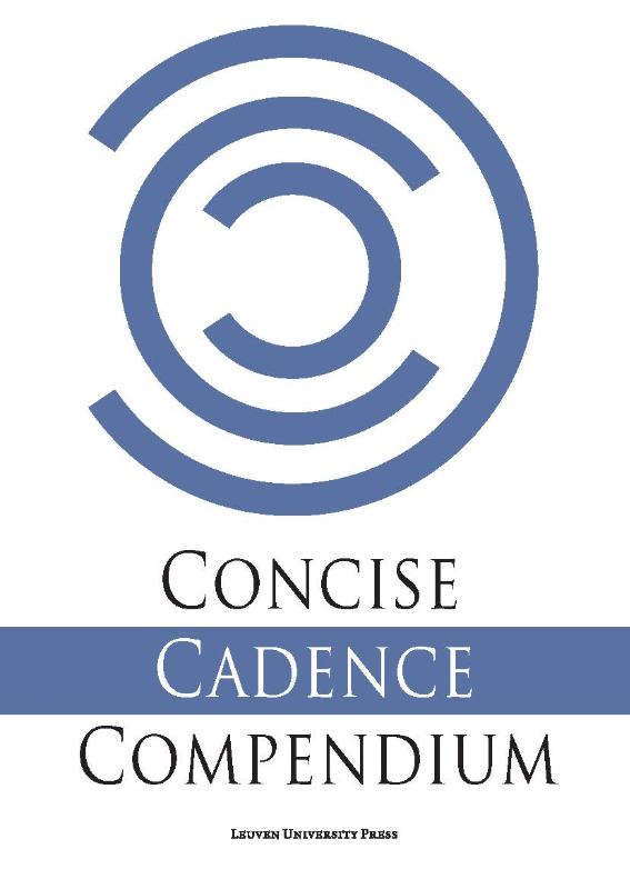 Omslag van Concise Cadence Compendium