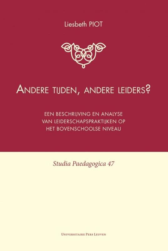 Omslag van Andere tijden, andere leiders?