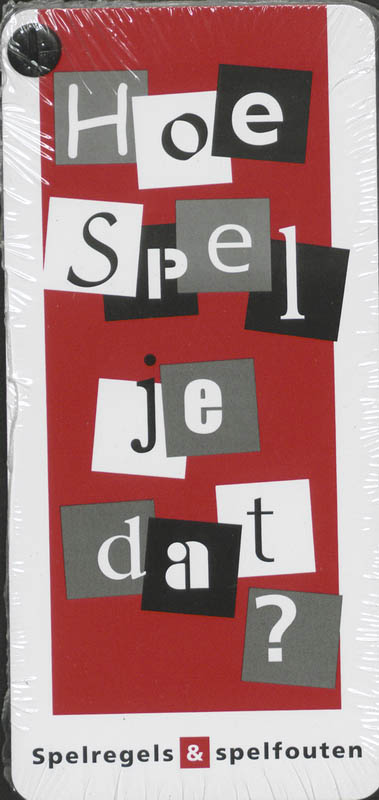 Omslag van Hoe spel je dat?