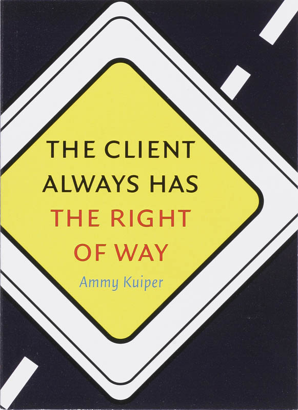 Omslag van The Client always has the right of way