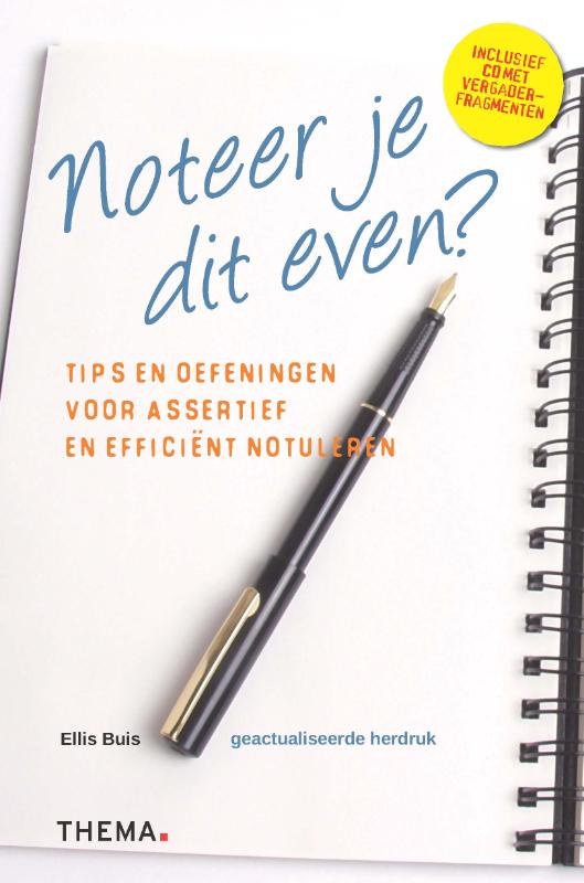 Omslag van Noteer je dit even?