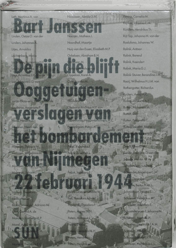 Omslag van De pijn die blijft