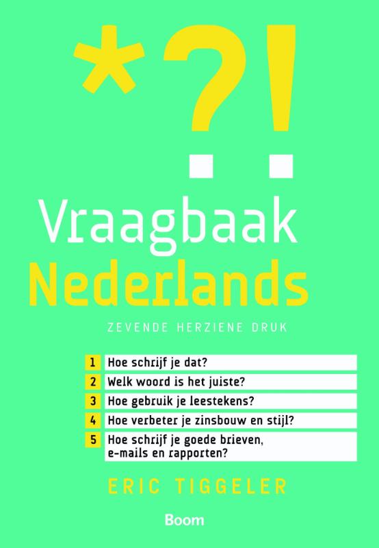 Omslag van Vraagbaak Nederlands
