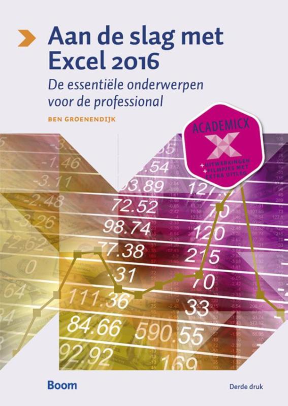 Omslag van Aan de slag met Excel 2016
