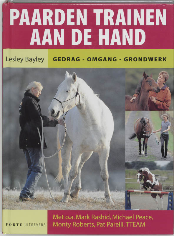 Omslag van Paarden trainen aan de hand
