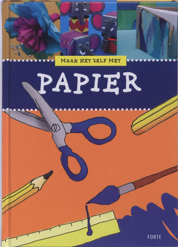 Omslag van Maak het zelf met papier