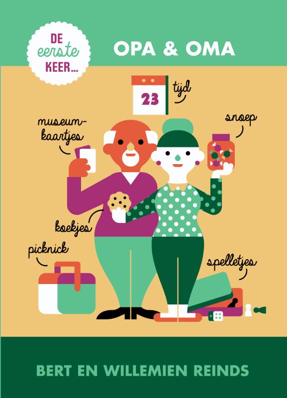Omslag van De eerste keer... opa & oma
