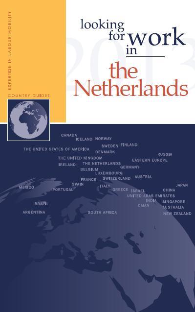 Omslag van Looking for work in The Netherlands