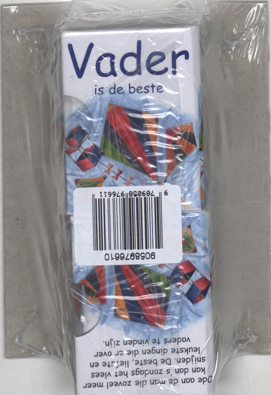 Omslag van Vader is de beste set 2 ex