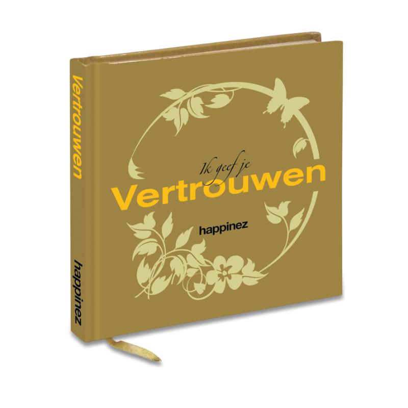 Omslag van Happinez ik geef je vertrouwen