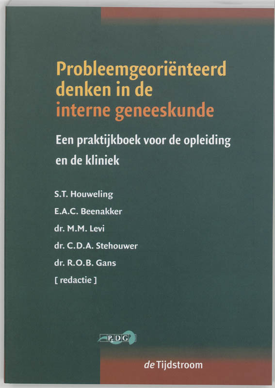 Omslag van Probleemgeorienteerd denken in de interne geneeskunde