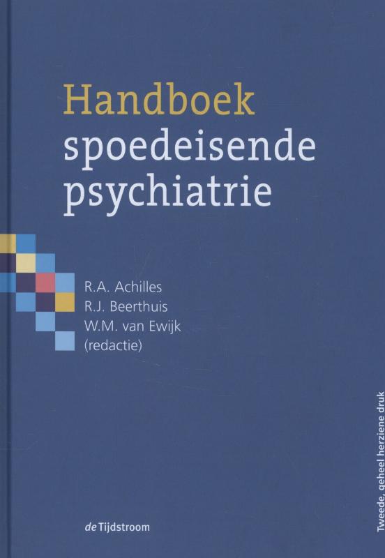 Omslag van Handboek spoedeisende psychiatrie