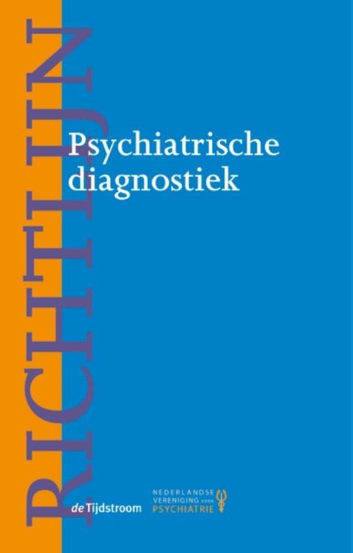 Omslag van Richtlijn psychiatrische diagnostiek