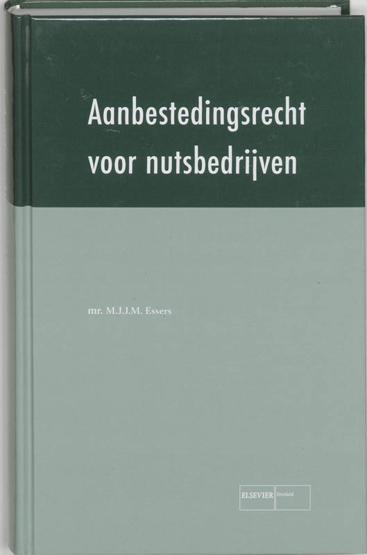 Omslag van Aanbestedingsrecht voor nutsbedrijven