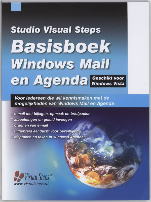 Omslag van Basisboek Windows Mail en Agenda