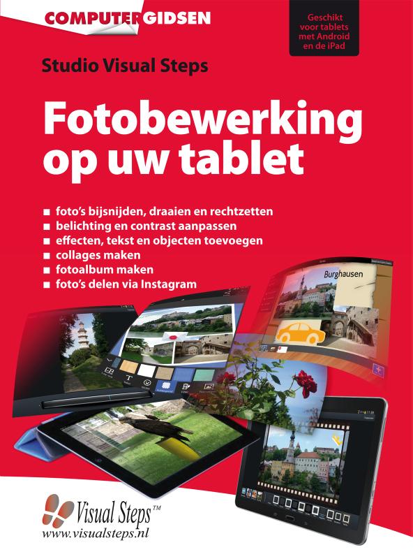 Omslag van Fotobewerking op uw tablet