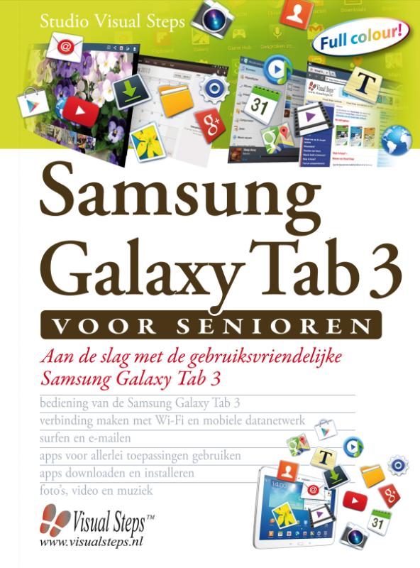 Omslag van Samsung Galaxy Tab 3 voor senioren