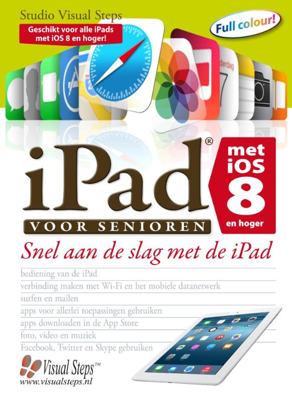 Omslag van iPad voor senioren met iOS 8