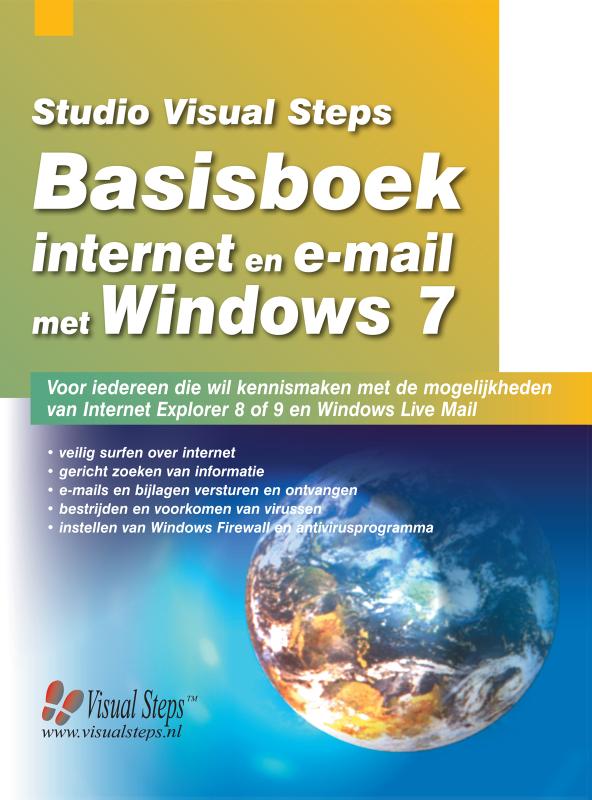 Omslag van Basisboek internet en e-mail met Windows 7