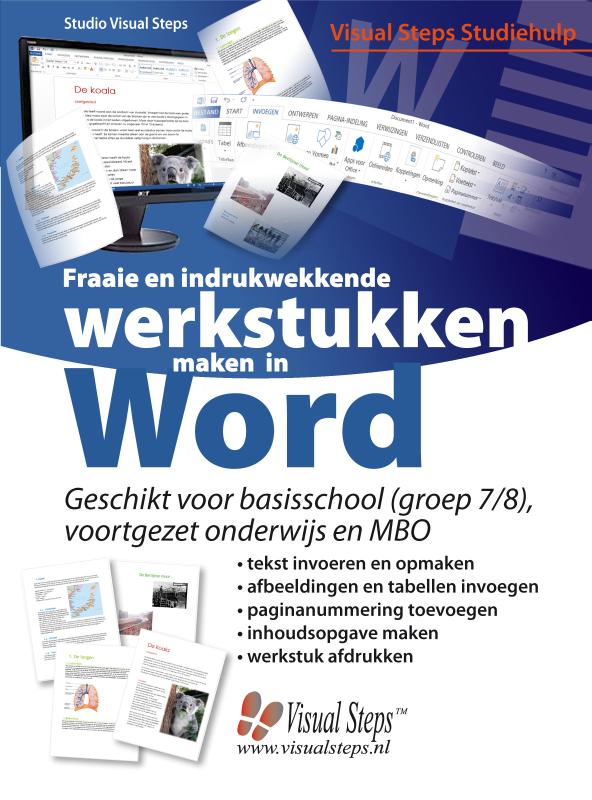 Omslag van Fraaie en indrukwekkende werkstukken maken in Word