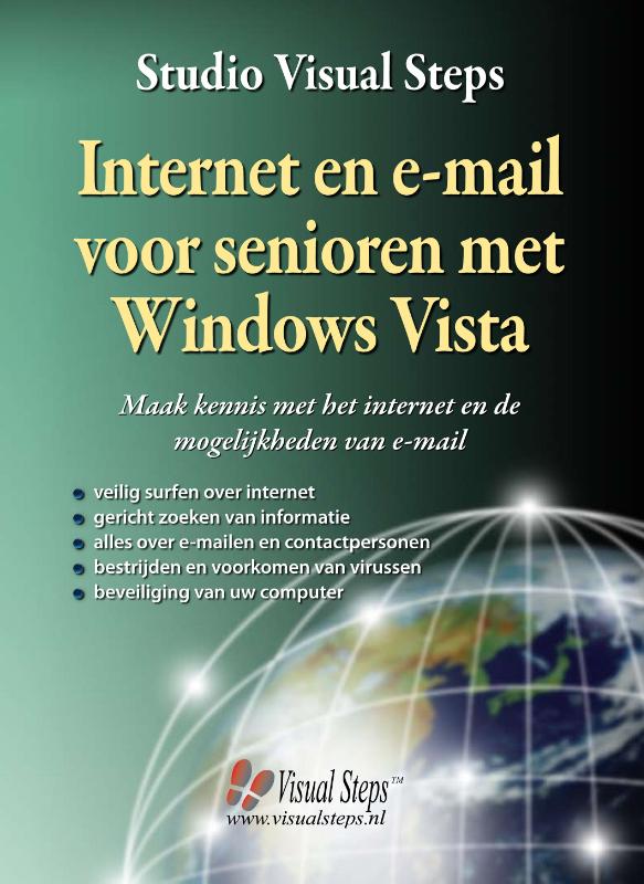 Omslag van Internet en e-mail voor senioren met Windows Vista