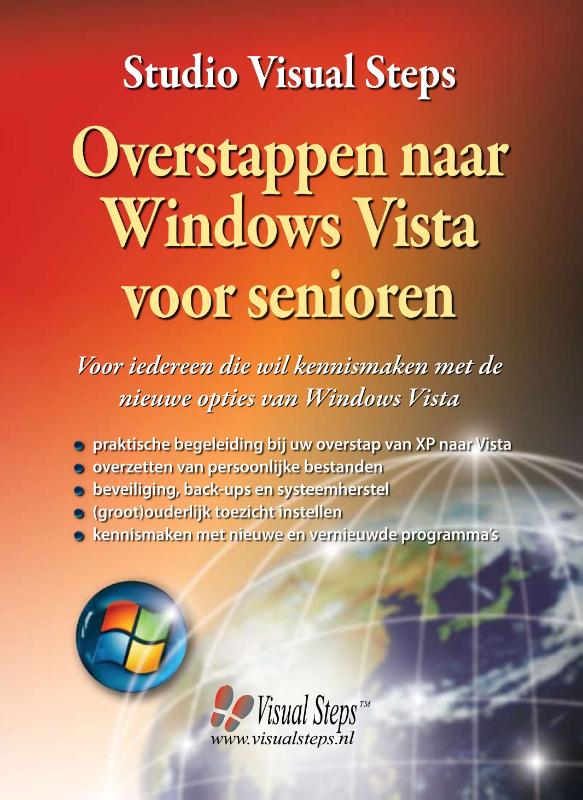 Omslag van Overstappen naar Windows Vista voor senioren