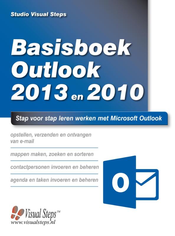 Omslag van Basisboek outlook 2013 en 2010