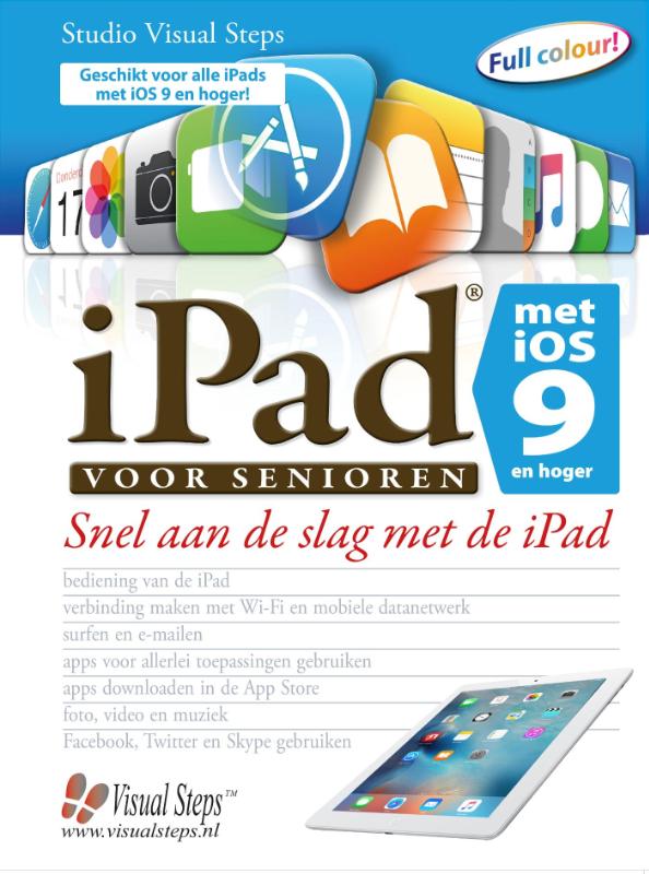 Omslag van iPad voor senioren met iOS 9
