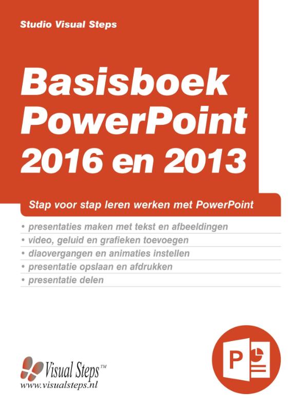 Omslag van Basisboek PowerPoint 2016 en 2013