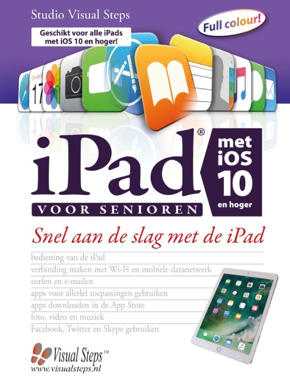 Omslag van iPad voor senioren met iOS 10 en hoger