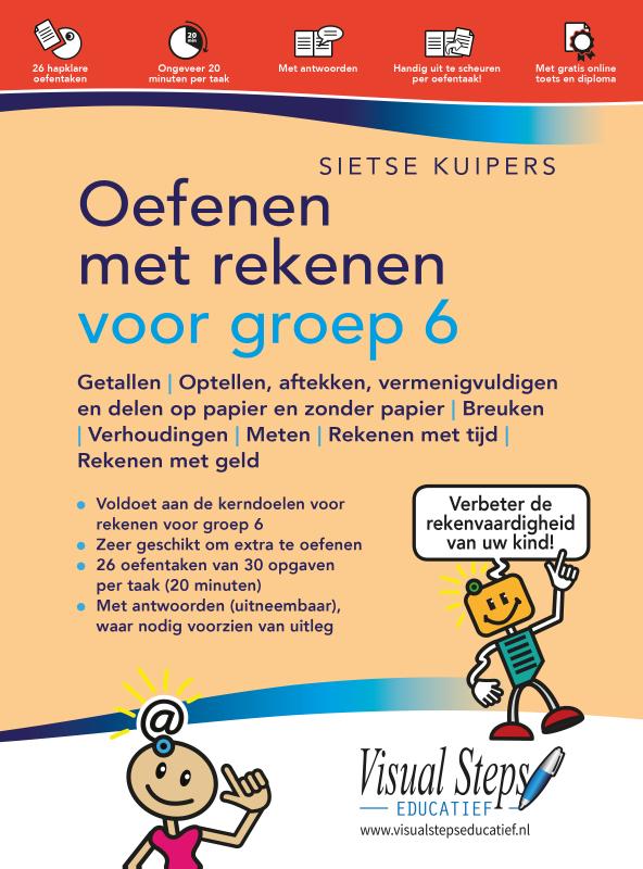 Omslag van Oefenen met rekenen voor groep 6