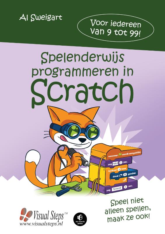 Omslag van Spelenderwijs programmeren in Scratch
