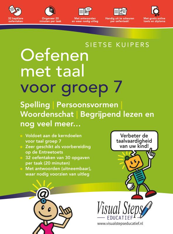 Omslag van Oefenen met taal voor groep 7