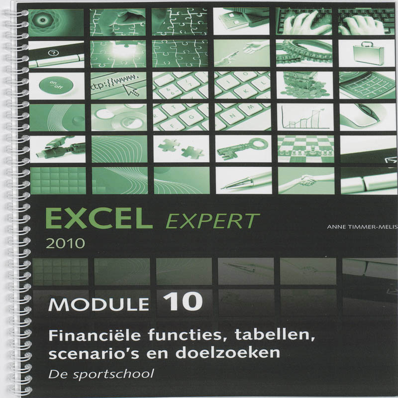 Omslag van Financiele functies, tabellen, scenario's en doelzoeken Module 10