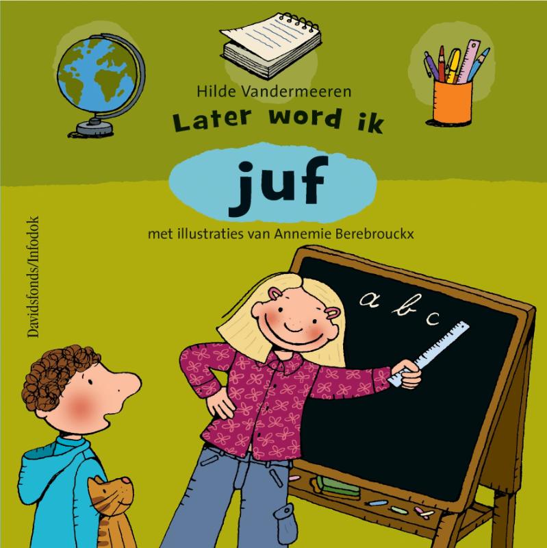 Omslag van Later word ik juf