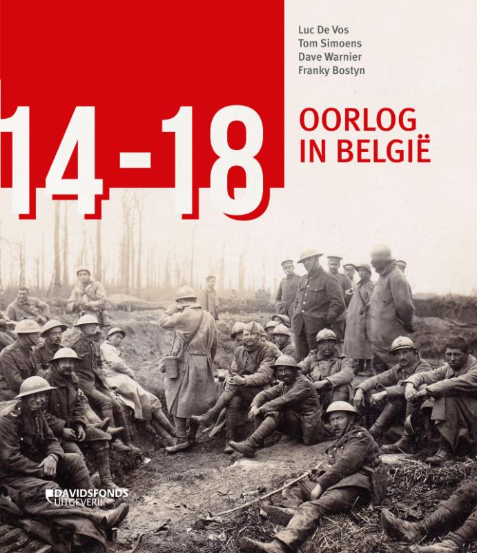 Omslag van '14-'18. Oorlog in België