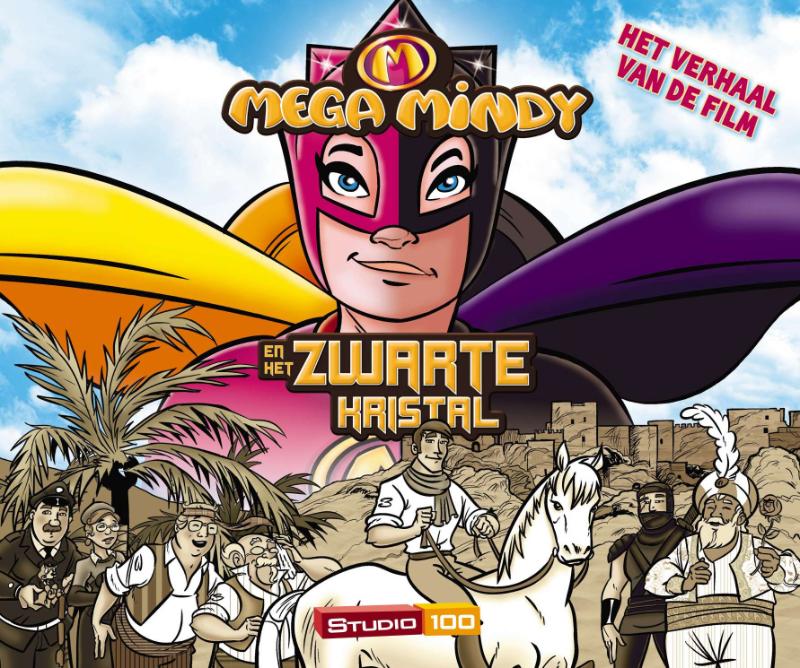 Omslag van Mega Mindy en het zwarte kristal