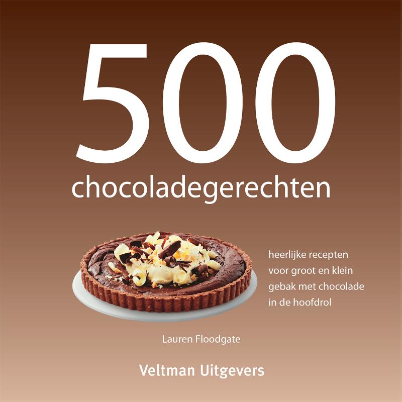 Omslag van 500 chocoladegerechten