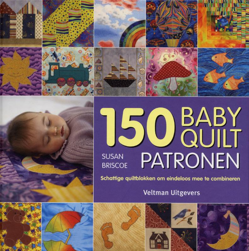 Omslag van 150 babyquilt patronen