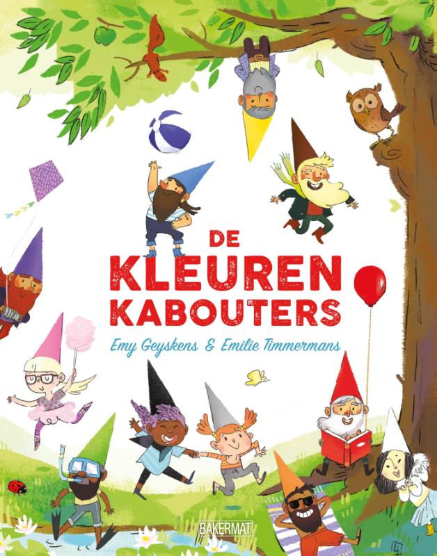 Omslag van De kleurenkabouters