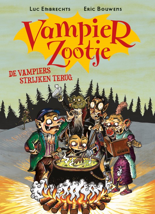 Omslag van De vampiers strijken terug