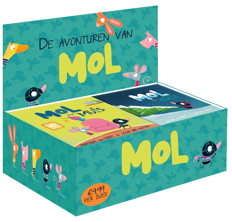Omslag van De avonturen van Mol