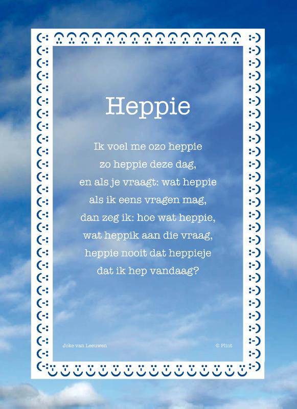 Omslag van Raamgedicht Plint Heppie van Joke van Leeuwen