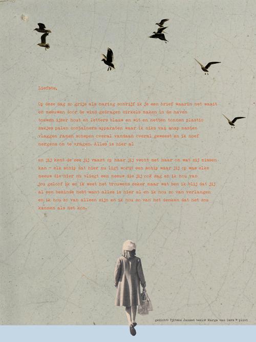 Omslag van Poezieposter Plint Liefste van Tjitske Jansen