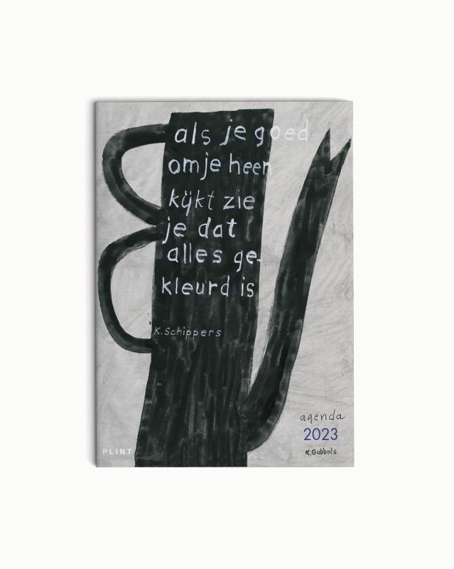 Omslag van Agenda 2023 Poëzie & Beeldende kunst