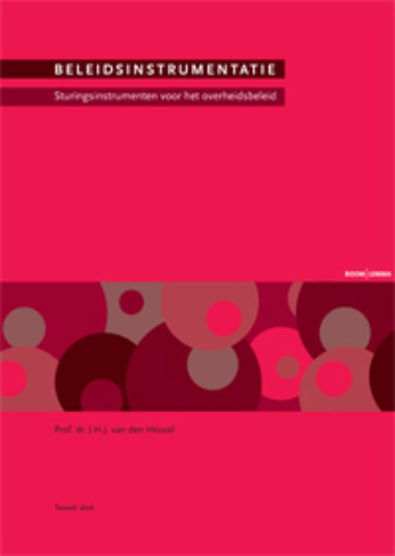 Omslag van Beleidsinstrumentatie