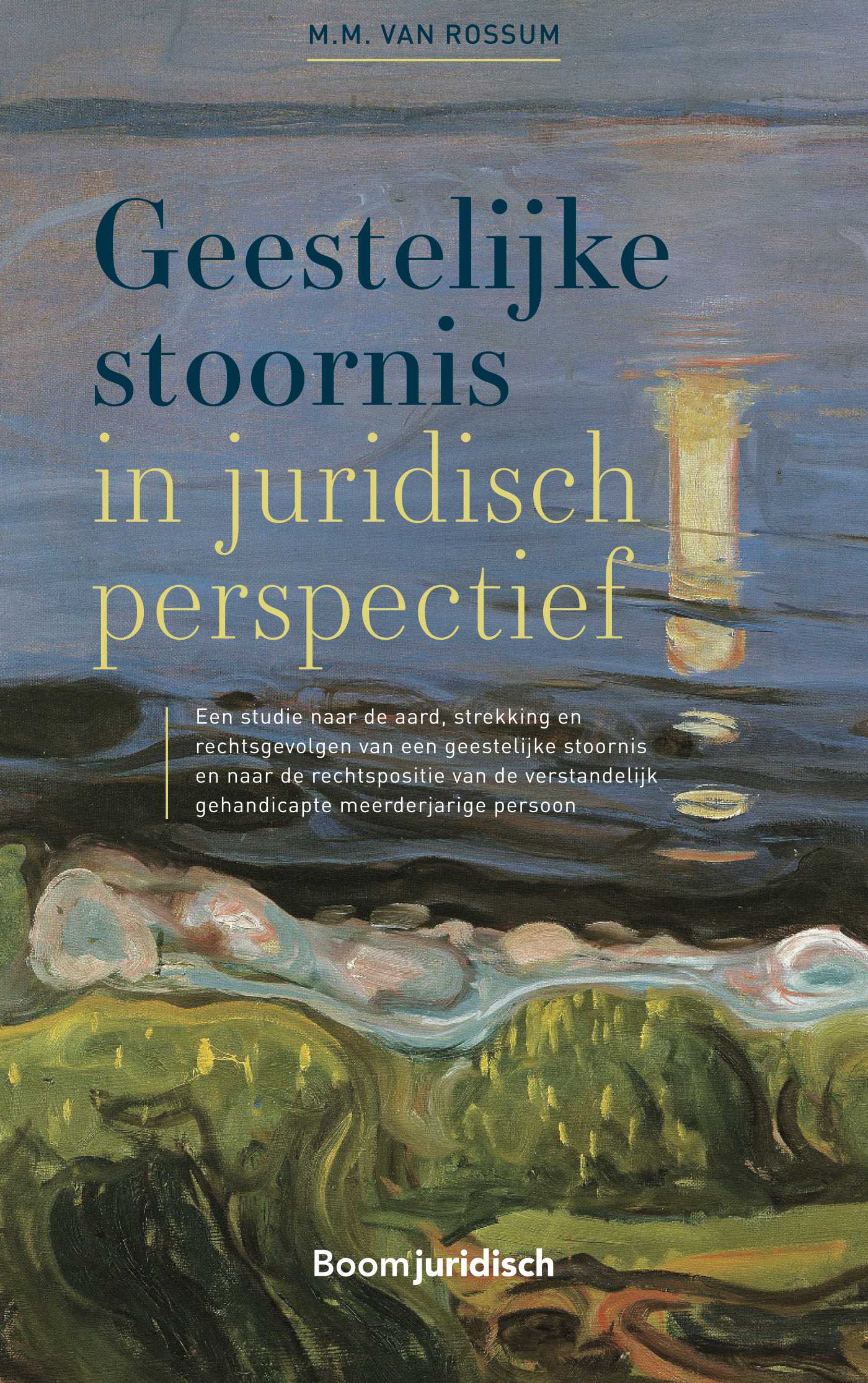 Omslag van Geestelijke stoornis in juridisch perspectief